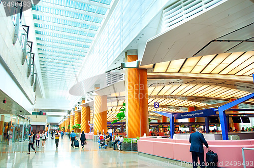 Image of Airport interior, Singapore