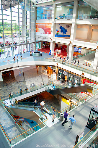 Image of Shopping mall at Marina Bay