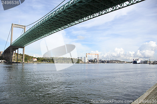 Image of Bridge over river