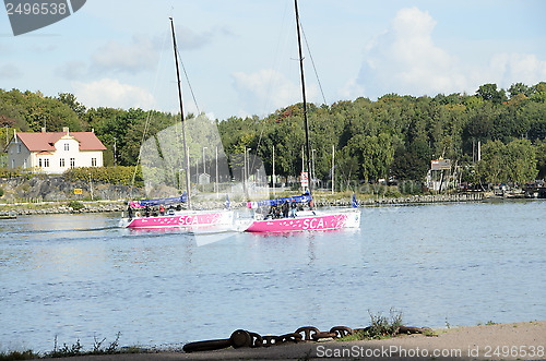 Image of Boats on the river