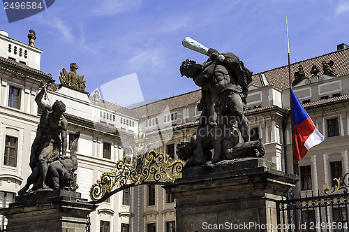 Image of Prague Castle.