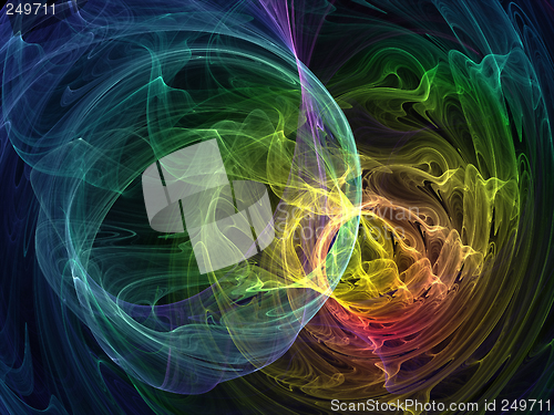 Image of abstract multicolored background