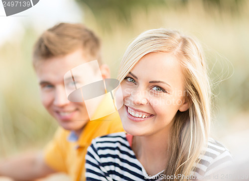 Image of couple at sea side
