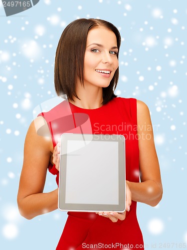 Image of woman with tablet pc