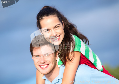 Image of couple at seaside