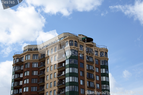 Image of Modern apartment building