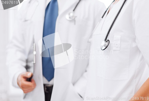 Image of two doctors with stethoscopes