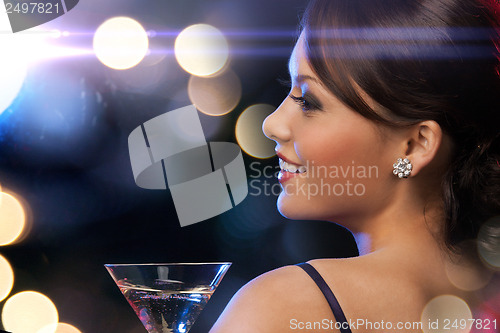 Image of woman with cocktail