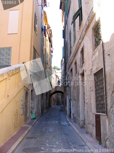 Image of Old Alley from Menton , France