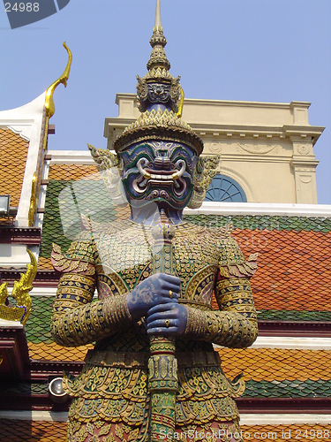 Image of Guard Statue - Grand Palace