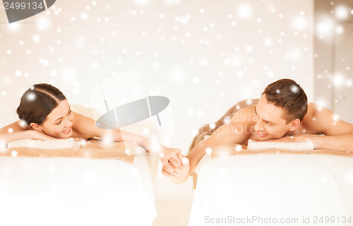 Image of couple in spa