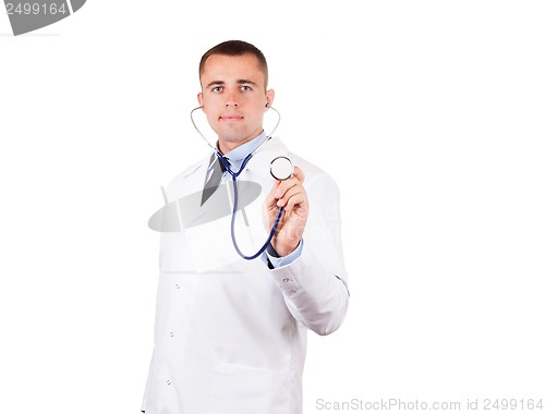 Image of Doctor with stethoscope