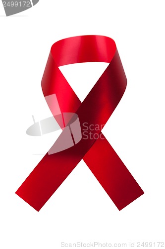 Image of AIDS awareness red ribbon