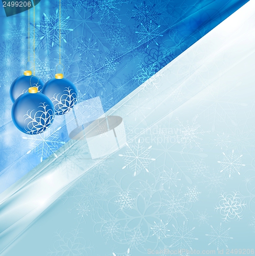Image of Abstract vector shiny Christmas background