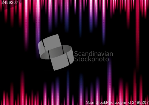 Image of Vibrant vector lights abstract background