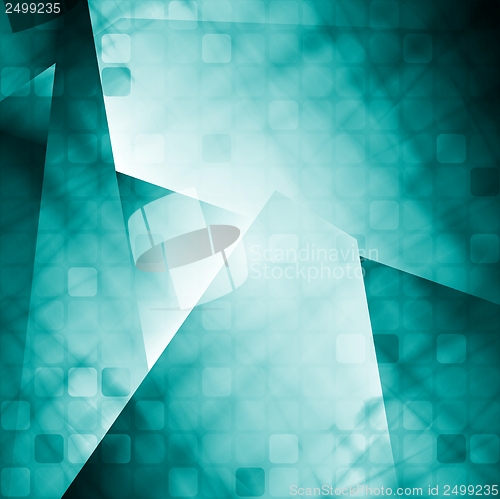 Image of Abstract blue vector illustration