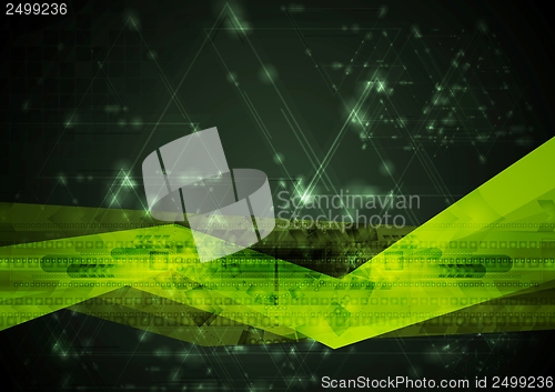 Image of Abstract hi-tech vector illustration