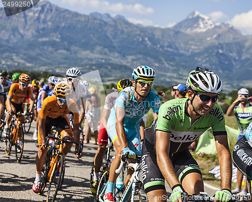 Image of The Peloton in Alps