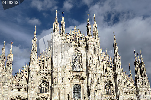 Image of Facade of Cathedral Duomo, Milan