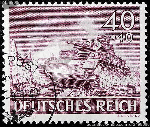 Image of German Tank Stamp