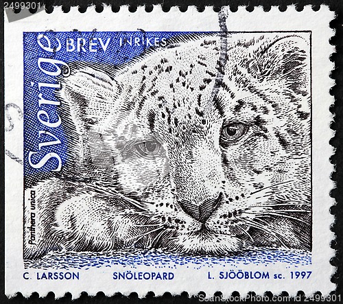 Image of Snow Leopard Stamp