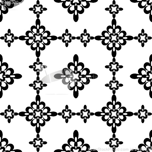 Image of seamless floral pattern