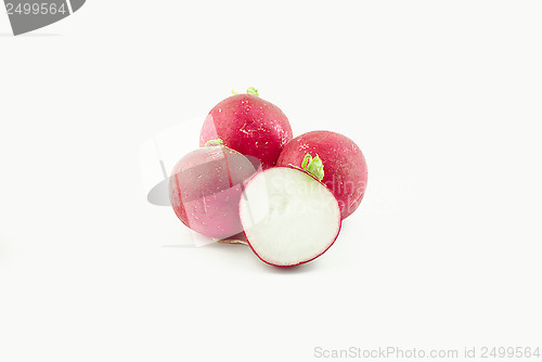 Image of Few radishes and a half