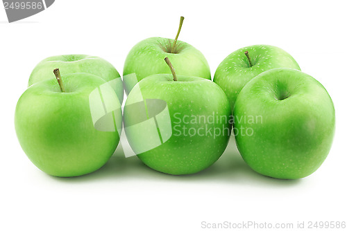 Image of Lots of green apples