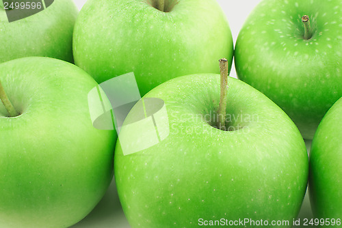 Image of Many green apples