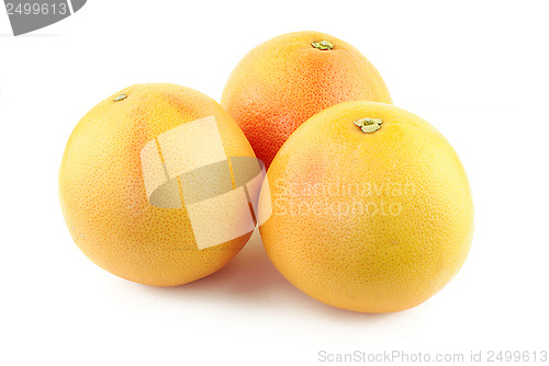 Image of Three grapefruits