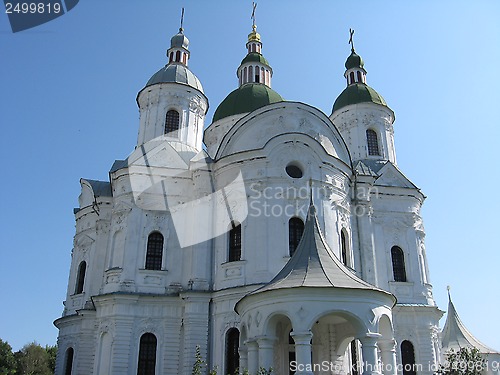 Image of Beautiful church in Kozeletz in Ukraine