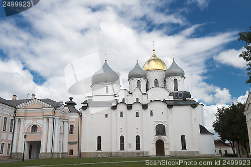 Image of Sant Sophia Cathedral in Novgorod, Russia