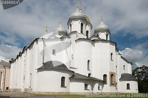 Image of Sant Sophia Cathedral in Novgorod, Russia