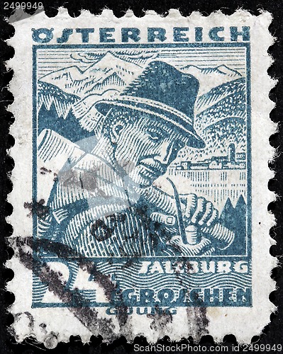 Image of Salzburg Man Stamp