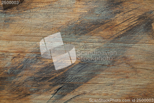 Image of painted and scratch wood texture