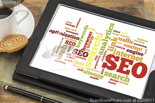 Image of search engine optimization - SEO