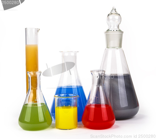 Image of Laboratory glassware