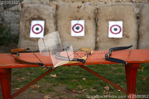 Image of Bows and arrows