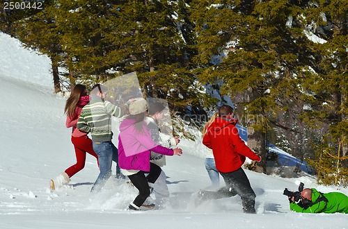 Image of photographer portrait at winter