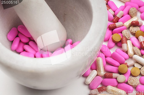 Image of Pink drugs (tablets)