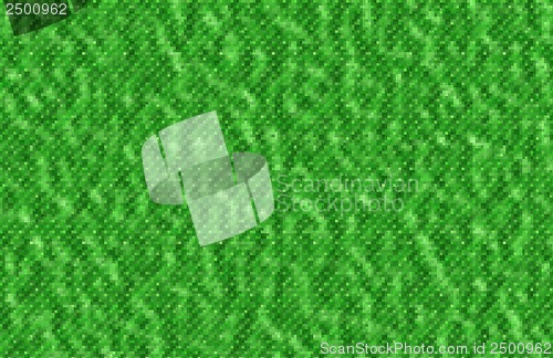 Image of a pattern of green color mosaic background