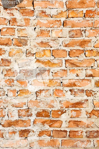 Image of Old red brick wall backgrounds