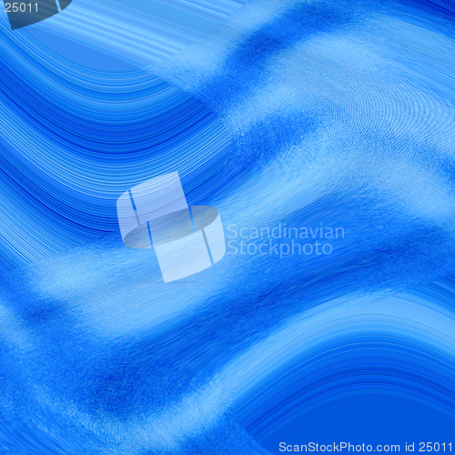 Image of Abstract - Blue wavy lines