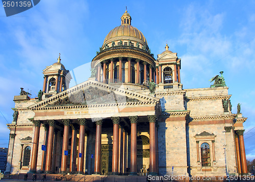 Image of isaakiy cathedral in Saint-petersburg