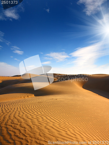 Image of landsape in desert