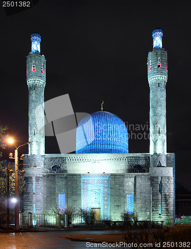 Image of Cathedral Mosque in Saint Petersburg