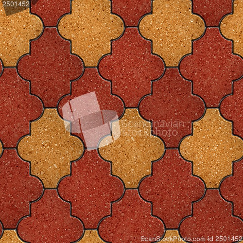 Image of Paving Slabs. Seamless Tileable Texture.