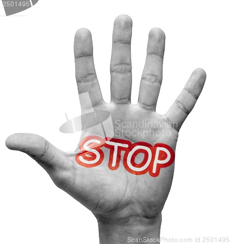 Image of Stop Concept.