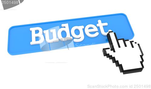 Image of Budget Button with Hand Cursor.