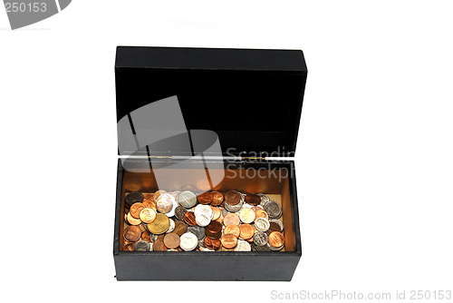 Image of Black Coin Box